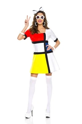 Music Leg's 60's Mod Muse Women's Costume, Medium/Large - 70742 - Image 1 of 3