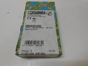 PHOENIX CONTACT 2761499 SUBCON9/F-SH CONNECTOR NEW - Picture 1 of 2