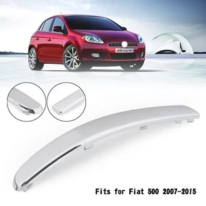 Chrome Left Front Bumper Lower Moulding Trim For Fiat 500 2007-2015 D1 - Picture 1 of 11