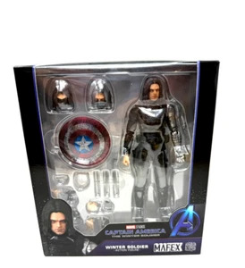 MAFEX Captain America Winter Soldier SEALED NEW No. 203 Medicom Authentic - Picture 1 of 2