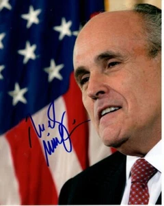 Rudy Giuliani Signed Autographed 8x10 Photograph - Picture 1 of 1