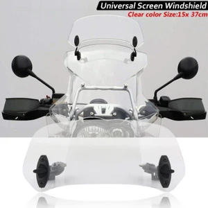 Alerón de extensión de parabrisas de motocicleta con clip deflector de parabrisas universal - Imagen 1 de 8