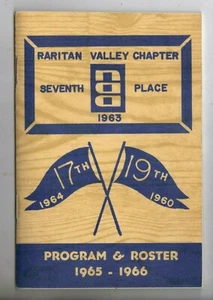 Vintage 1965-66 NJ Program & Roster Booklet NAA Accountants - Raritan Valley - Picture 1 of 3
