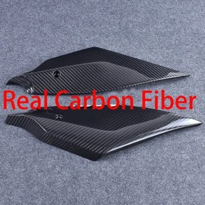 100% Real Carbon Fiber For 2017 - 2020 R6 Gas Tank Side Cover ,Tank Side Panel - Picture 1 of 2