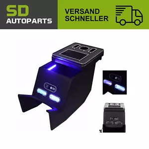 Caja reposabrazos para Mercedes Clase V W447 V200 C220 V250 V300 2014-2024 negro - Imagen 1 de 11