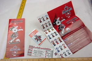 MBL All Star Game 2010 Fan fest ticket and flyers Mickey Mouse All Stars Disney - Picture 1 of 2
