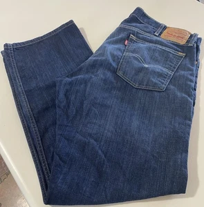 Levi's 514 Jeans Herren 40x32 Blau Slim Straight Leg Zipper Fly - Bild 1 von 5