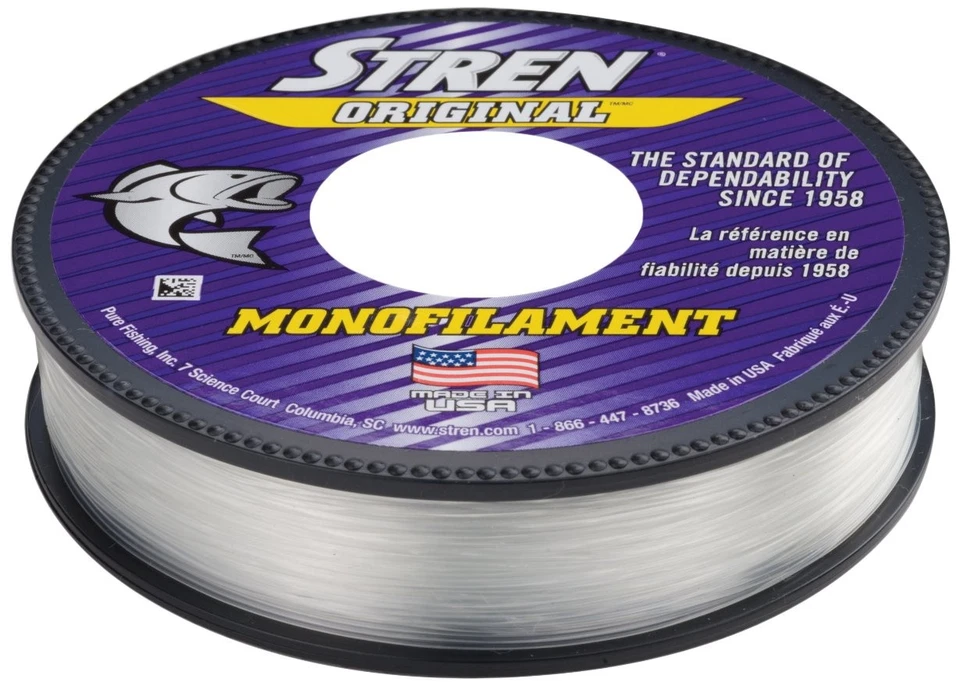 Original Monofilament Fishing Line, Clear/Blue Fluorescent, 17lb | 7.7kg, Sui... - Image 1 of 1