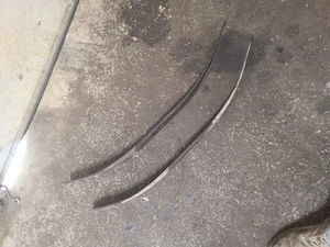 85-97 Ford F250 F350 Rear Auxiliary Leaf Spring Overload OBS OEM Set - Foto 1 di 7