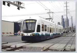 Seattle Sound Transit Light Rail Car #106 Postcard by Lucy MacDonald 2008 WA - Picture 1 of 2