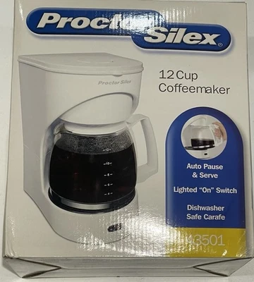 Cafetera Proctor Silex 12 tazas 43501 - Nueva Foto 1 de 4