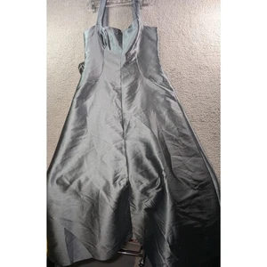 KAY UNGER Womens A-Line Gown Size 8 Tatiana Flared Sleeveless Gown, Nile Blue - Picture 1 of 5