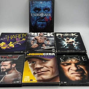 Wrestling DVD Lot ( John Cena, The Rock, Cm Pun,k Kane, Jeff Hardy, Undertaker) - Picture 1 of 22
