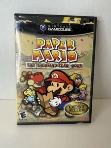 OHNE SPIEL Paper Mario The Thousand Year Door Nintendo GameCube Hülle mit Quittung - Bild 1 von 7
