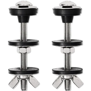 2PCS M6 Kit Bulloni Universale da Serbatoio WC a Ciotola, Resistente Acciaio Inox Toeletta - Foto 1 di 5