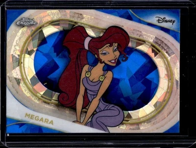 2025 Topps Chrome Disney Sapphire Megara #45 Hercules - Image 1 of 2