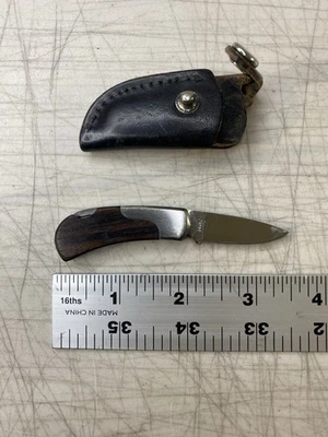 Faca de bolso vintage Valor mini aço inoxidável Japão boa lâmina única 1,5 pol” - Imagem 1 de 4