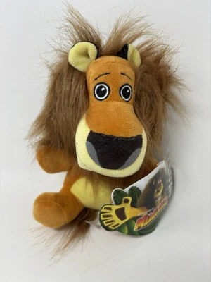 Peluche Dreamworks Madagascar 7” Alex El León Cabeza Grande Nuevo Foto 1 de 3