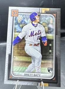 BRETT BATY 2023 TOPPS COLECCIÓN MUSEO NOVATO RC #14 Mets - Imagen 1 de 3