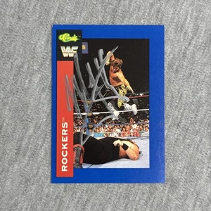 1991 Clásico WWF Superstars #147 Rockers Marty Jannetty Firmado IP Automático - Imagen 1 de 2