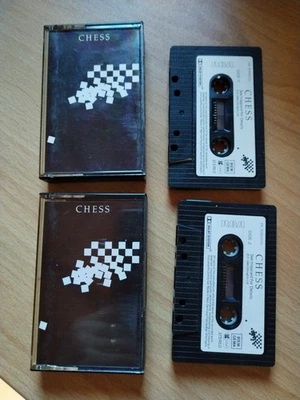 Chess One Night In Bangkok Soundtrack Musical 2 x MC Musikkassette - Bild 1 von 3