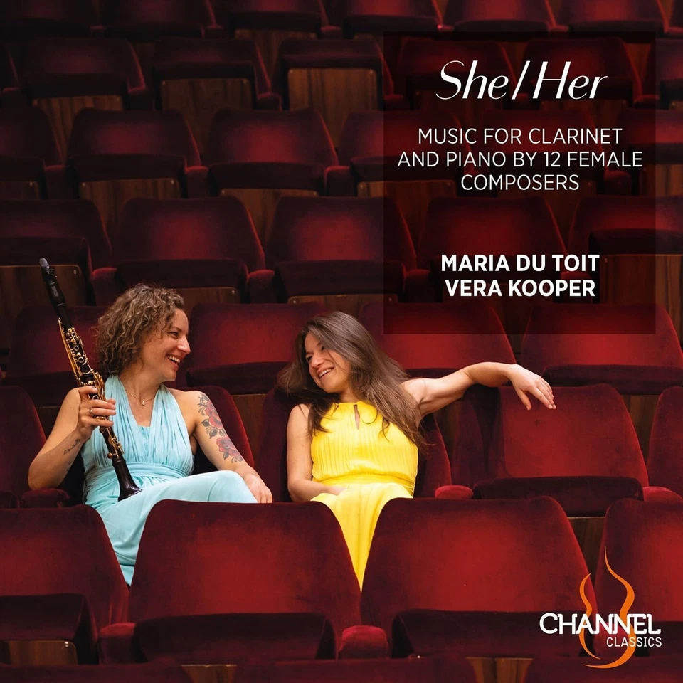 Maria Du Toit She/Her: Music for Clarinet and Piano By 12 Female Composers (CD) - Image 1 of 1