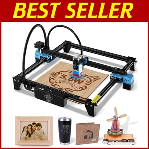 Hochleistungs Lasergravierer 5500mW - DIY Holz Metall Acryl - Bild 1 von 11