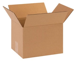 100 Pack Cardboard Mailing Packing Boxes 9x7x6 Corrugated Moving Shipping Boxes - Picture 1 of 5