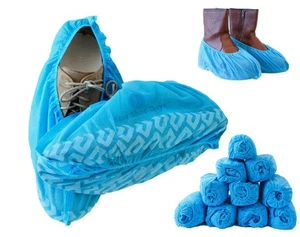 Premium Disposable Boot & Shoe Covers Booties | 100 Pack | Durable, Non-Slip,... - Picture 1 of 8