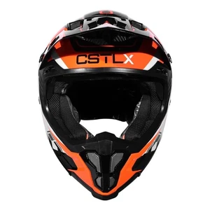 Castle X CX101 Carbon Ascent MX Helmet Flo Orange sizes Small-2XL - Foto 1 di 5