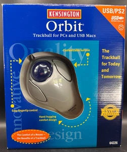 Kensington Orbit Trackball 64226 Mouse for PC & USB Macs Open Box - Picture 1 of 4