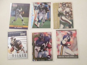 Herschel Walker football Lot of 20 Different in soft sleeves - Picture 1 of 2