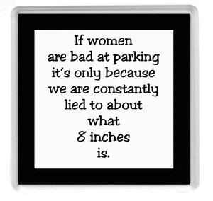 Lustige, inspirierende Acryluntersetzer 100 x 100 mm - Bild 1 von 1