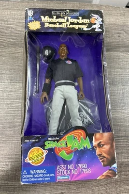 Michael Jordan - Figura de acción Space Jam - Liga de béisbol - 1996 - Nuevo sellado Foto 1 de 4