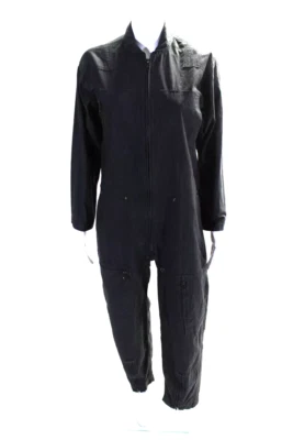 Mono utilitario Isabel Marant gris con cuello y cremallera frontal talla FR 34 XS S Foto 1 de 4