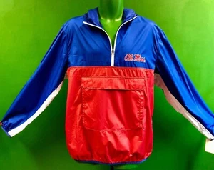NCAA Mississippi Rebels GIII Windbreaker Men's Large NWT - Picture 1 of 4