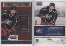 2012-13 Certified Fabric of the Game Mirror Red Team Die-Cut /150 Jack Johnson