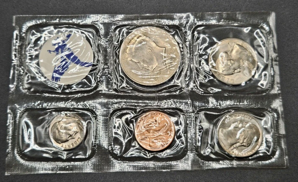 1983-D U.S. 5-Coin Mint Set (Cent Thru Half) w/ Envelope | UNCIRCULATED - Image 1 of 1