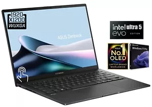 ASUS Zenbook 14" OLED WUXGA Touch Laptop Intel Core Ultra 5 125H 8GB RAM 2TB SSD - Picture 1 of 12
