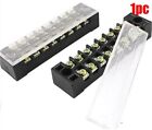 600V 15A 2 Row 8 Positions 8P Covered Screw Terminal Barrier Strip Block kt
