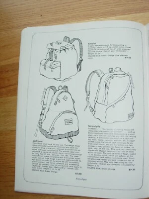 MOCHILA SIERRA DESIGNS AÑOS 70 OAKLAND "DAYTRIPPER" FINA/MUY MUY FINA Foto 1 de 4