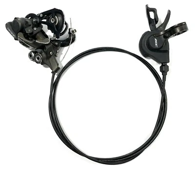 Used Shimano Zee RD-M640 Shadow Plus 10-Speed Derailleur & SL-M640 Shifter - Image 1 of 4