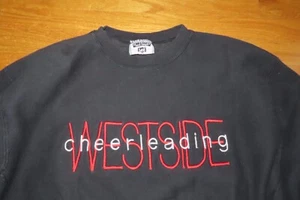 Vintage WESTSIDE CHEERLEADING Embroidered (XL) Sweatshirt KALEN 95-96 - Picture 1 of 5