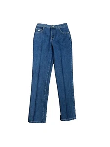 Gloria Vanderbilt Amanda Womens Jeans Size 6 Short Denim Stretch Medium Wash - Picture 1 of 7