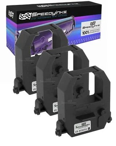 3 Stück Kompatibel CE-315151 für Amano Schwarz Zeit Uhr Farbbandkassette PIX 3000 55 - Bild 1 von 4