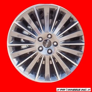 LINCOLN MKZ 2013-2016 MACHINED GREY FACTORY ORIGINAL OEM WHEEL RIM 3955 - Picture 1 of 1