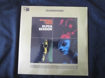MIKE BLOOMFIELD, KOOPER, STILLS, Super Session QUADRAPHONIC USA New Sealed LP - Image 1 of 2