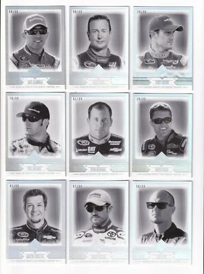 2014 Total Memorabilia BLACK & WHITE #5 Kurt Busch #xx/99--ONE CARD ONLY! - Image 1 of 2