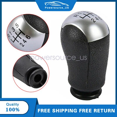 Perilla de cambio manual de 6 velocidades negra para Ford Mustang BR3Z-7213-A 2011-2014 Foto 1 de 4