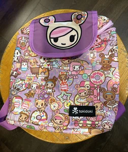 Mochila Tokidoki Tokichella Donutella Mini Bolso Púrpura - Imagen 1 de 2